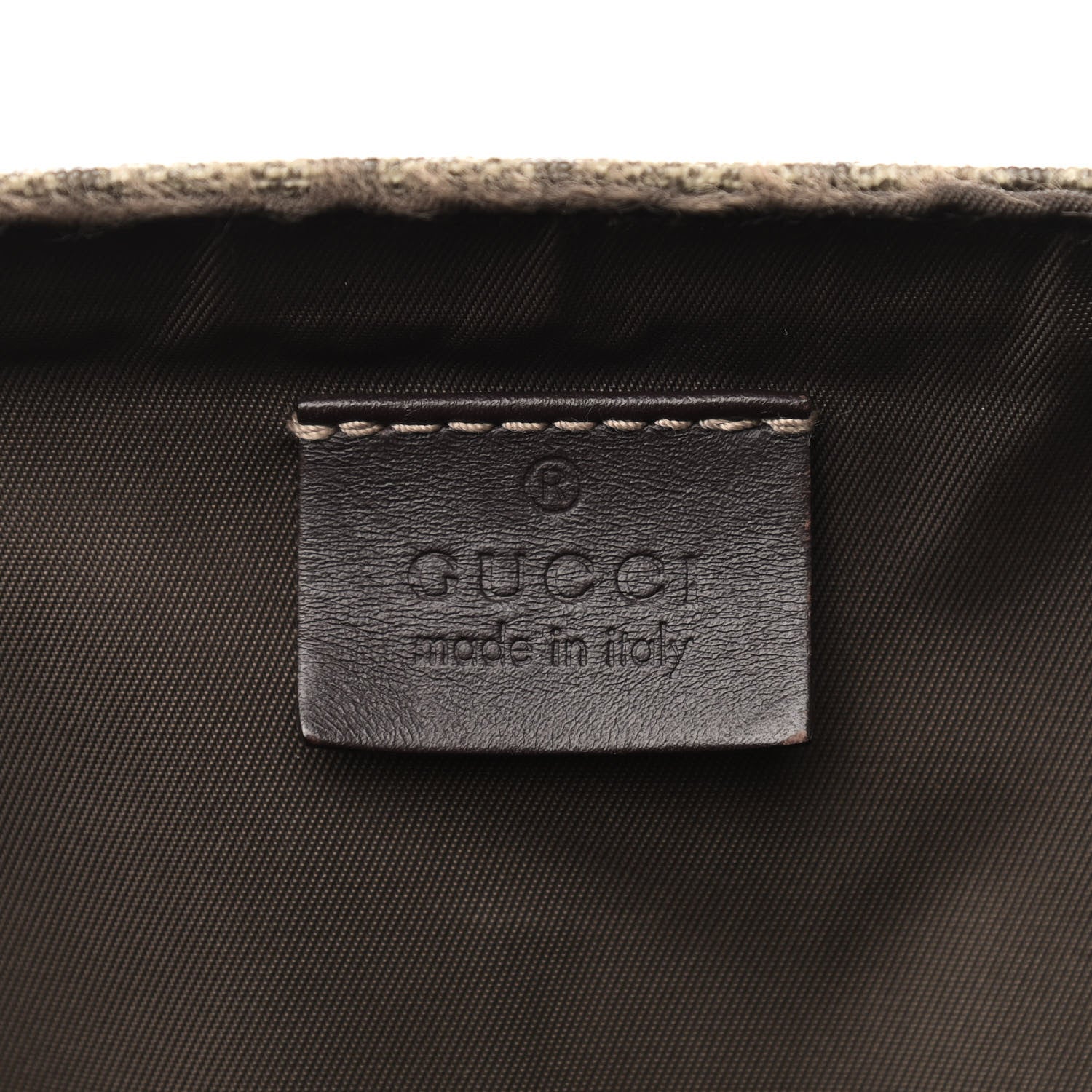 Gucci GG Plus Monogram Messenger Diaper Bag Dark Brown 7 of 18