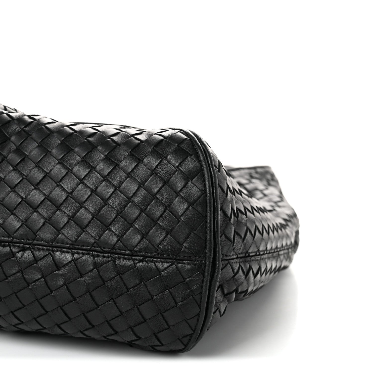 Bottega Veneta Nappa Intrecciato Ball Hobo Black 10 of 10