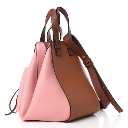 Loewe Calfskin Small Hammock Shoulder Bag Tan Pink Tan 3 of 10