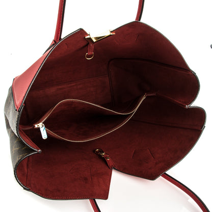 Louis Vuitton Calfskin Monogram Kimono Tote Cherry 5 of 7