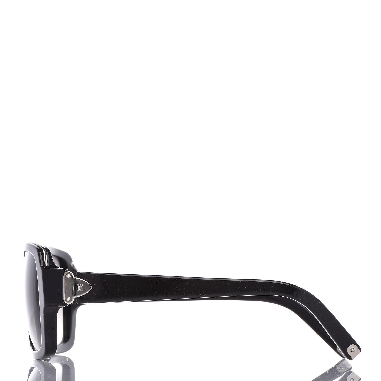 Louis Vuitton Soupcon Carre Sunglasses Z0484E Black Glitter 2 of 8