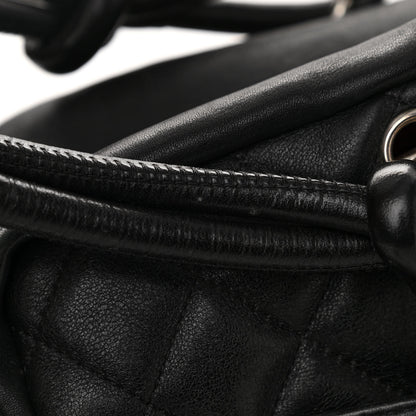 Chanel Calfskin Quilted Large Cambon Multipocket Reporter Black 17 of 17