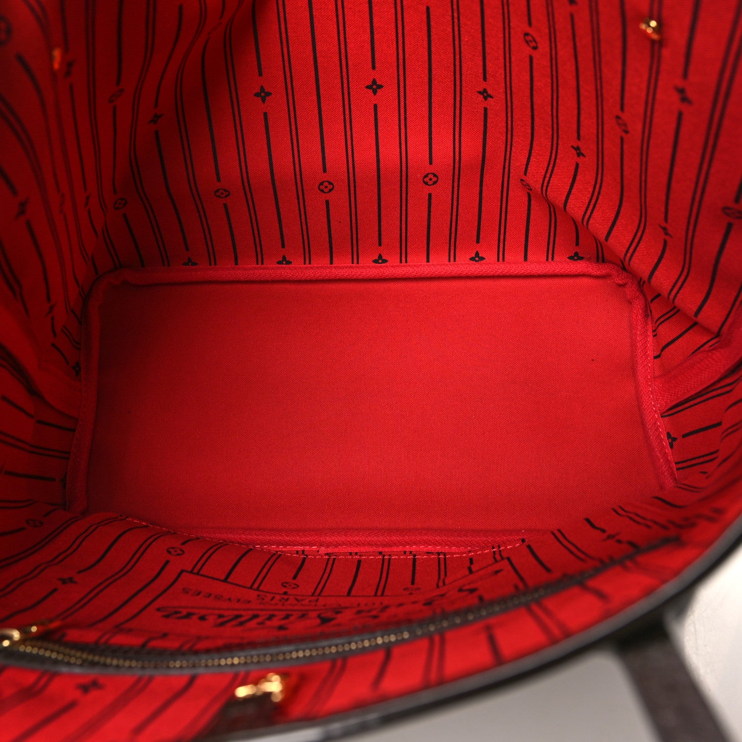 Louis Vuitton Damier Ebene Neverfull MM 5 of 9