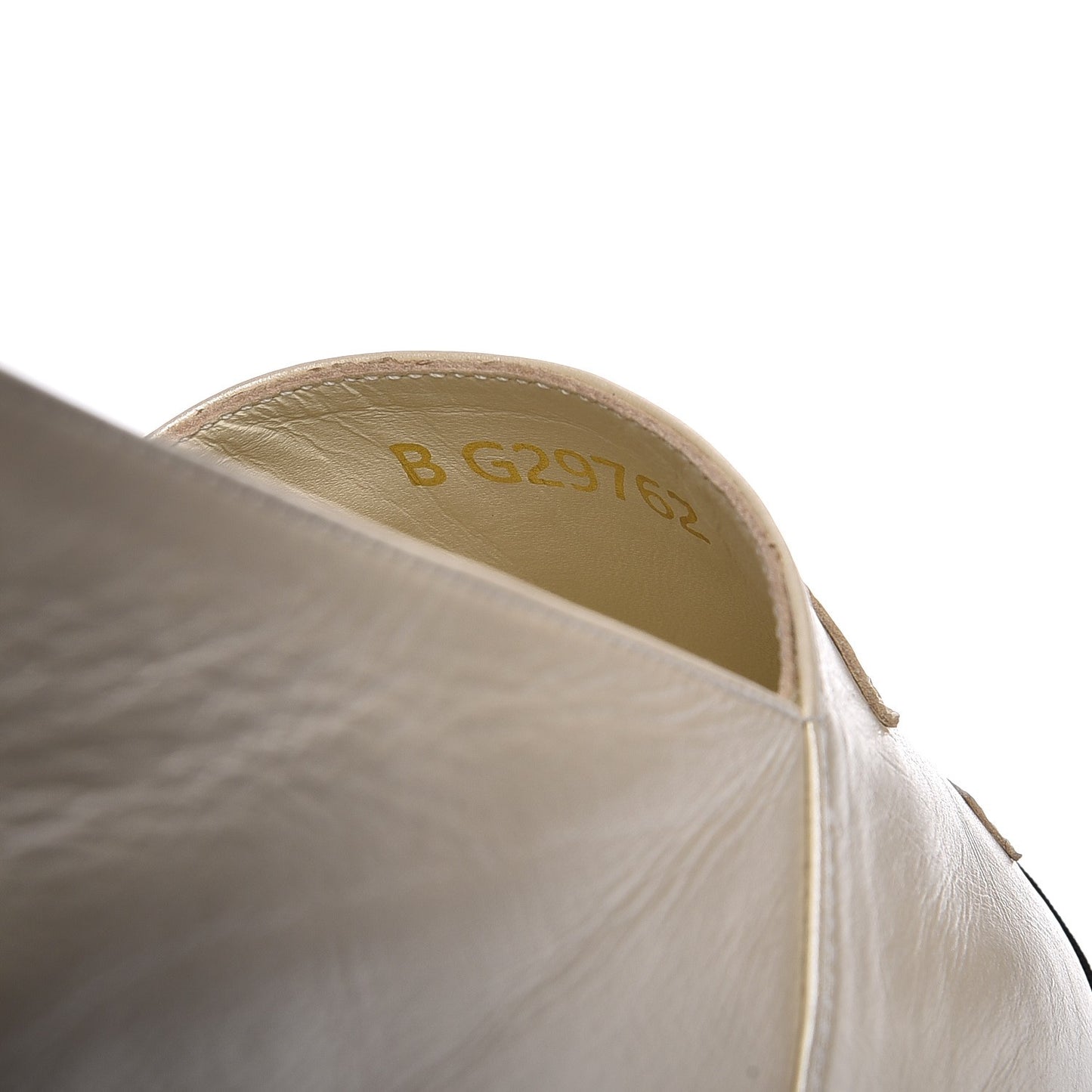 Metallic Calfskin Grosgrain CC Espadrilles 39 Ivory Black