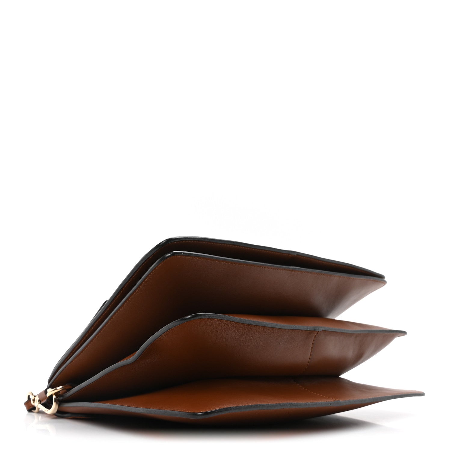 Chloe Suede Calfskin Medium Faye Shoulder Bag Tobacco 4 of 9