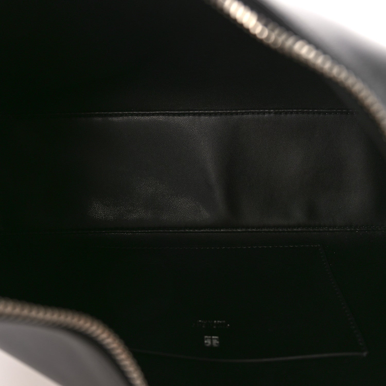 Givenchy Smooth Calfskin Small Moon Cut Out Shoulder Bag Black 5 of 8