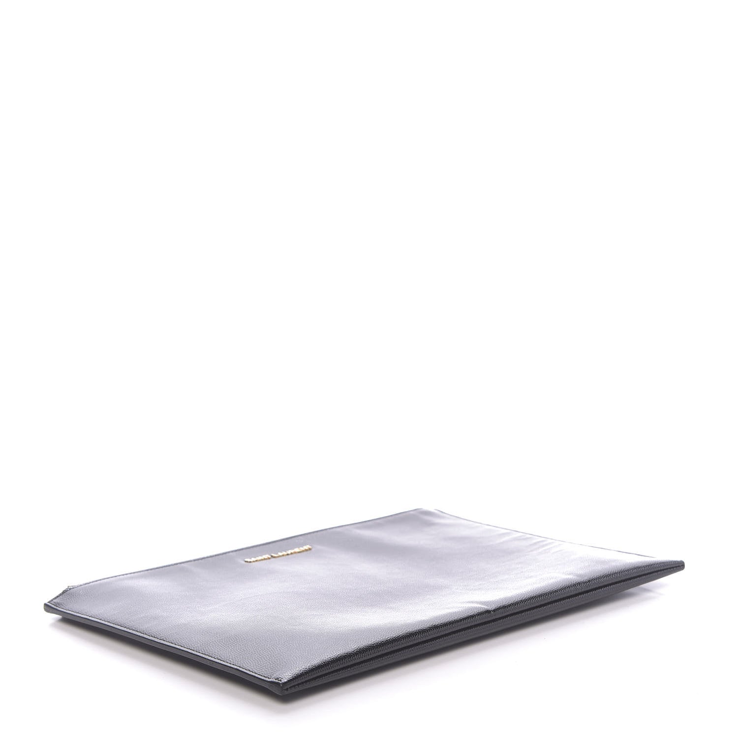 Saint Laurent Grain de Poudre Medium Zip Clutch Black 4 of 7