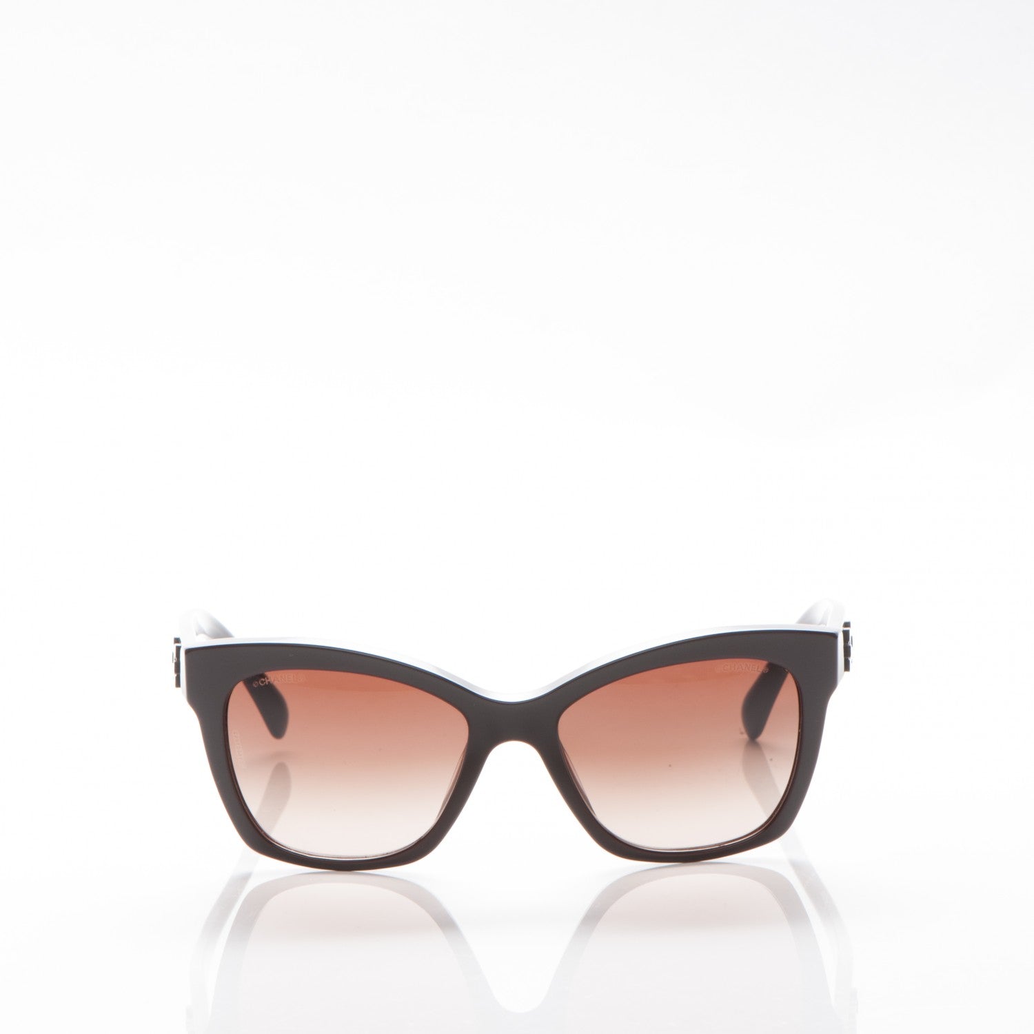 Chanel CC Butterfly Signature Sunglasses 5313 Brown 2 of 6