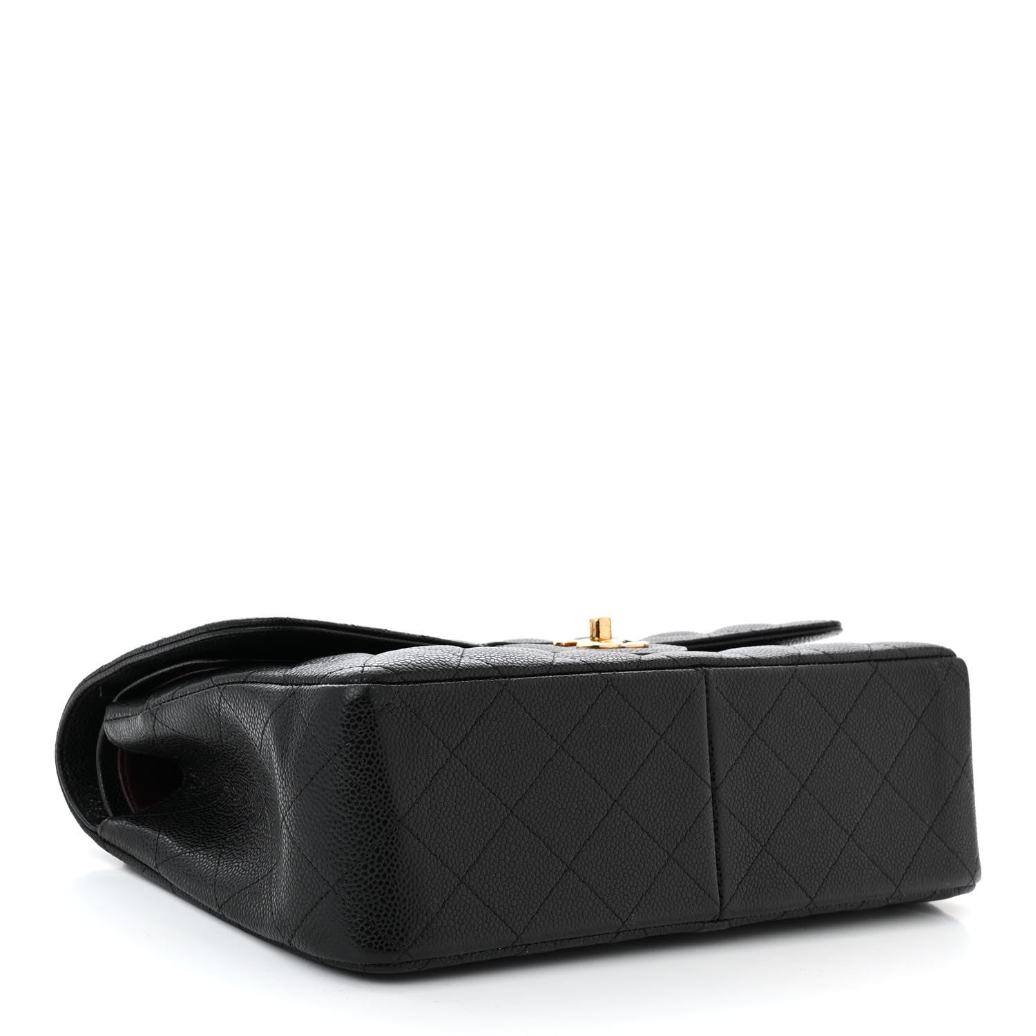 Chanel Caviar Quilted Jumbo Double Flap Black 4 of 11