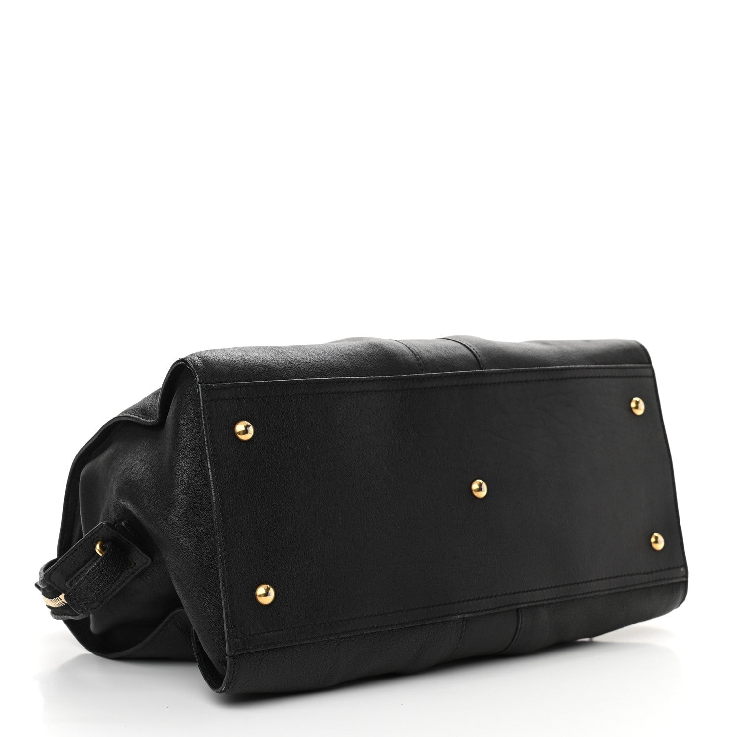 Saint Laurent Sheepskin Medium Cabas ChYc Black 4 of 11