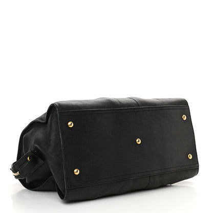 Saint Laurent Sheepskin Medium Cabas ChYc Black 4 of 11