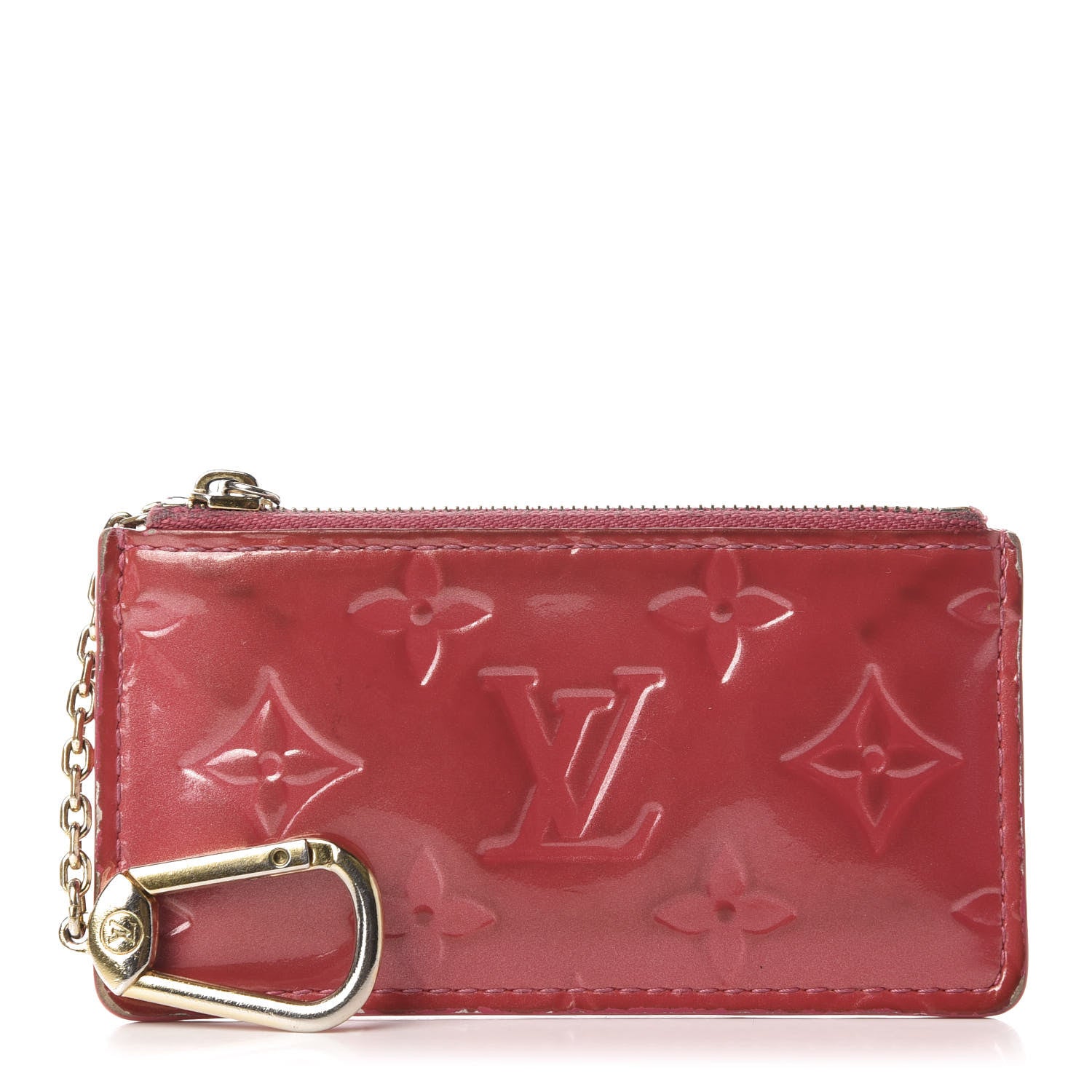 Louis Vuitton Vernis Key Pouch Framboise 1 of 9