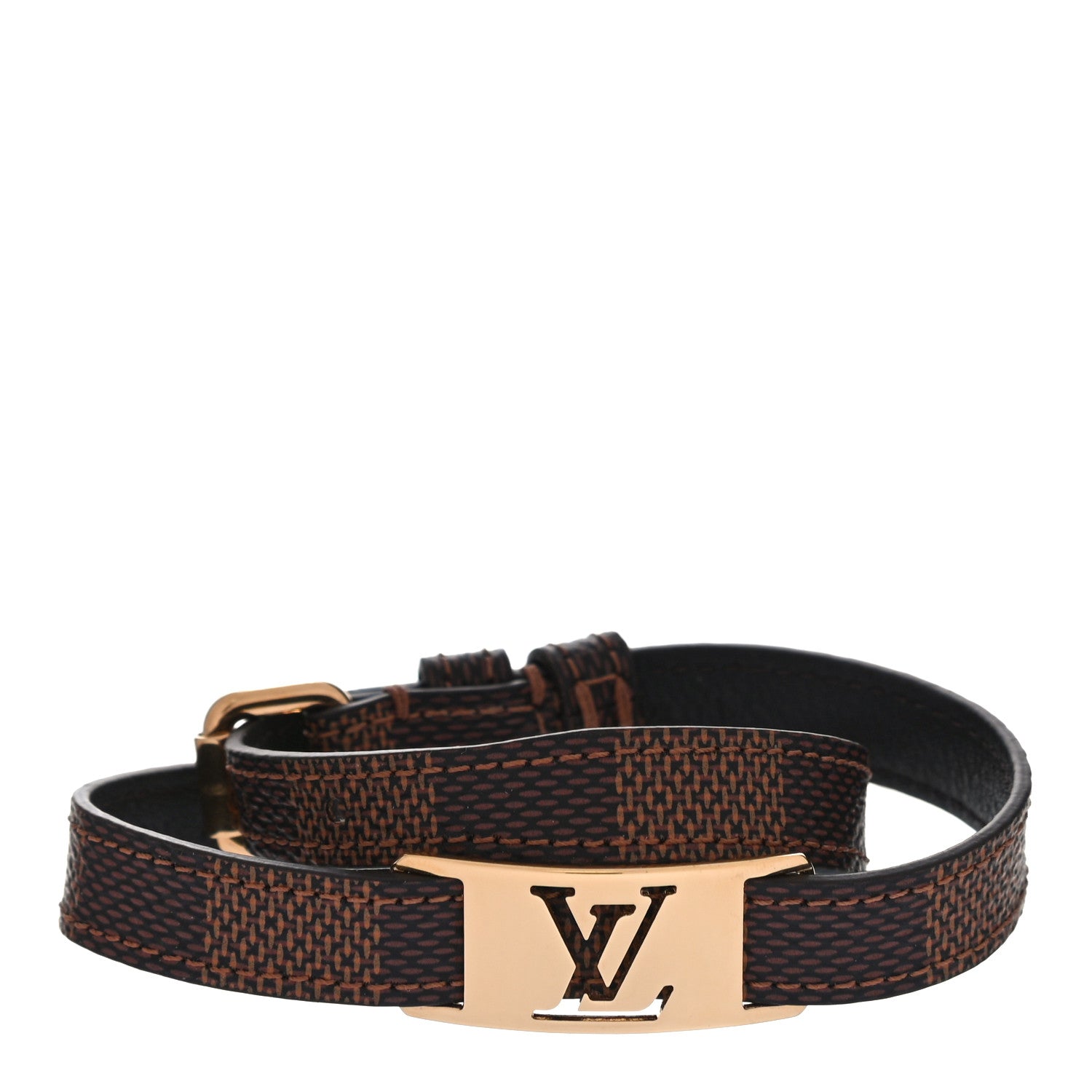 Louis Vuitton Damier Ebene Sign It Bracelet 1 of 4