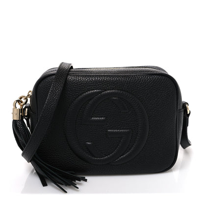 Gucci Pebbled Calfskin Small Soho Disco Bag Black 1 of 10