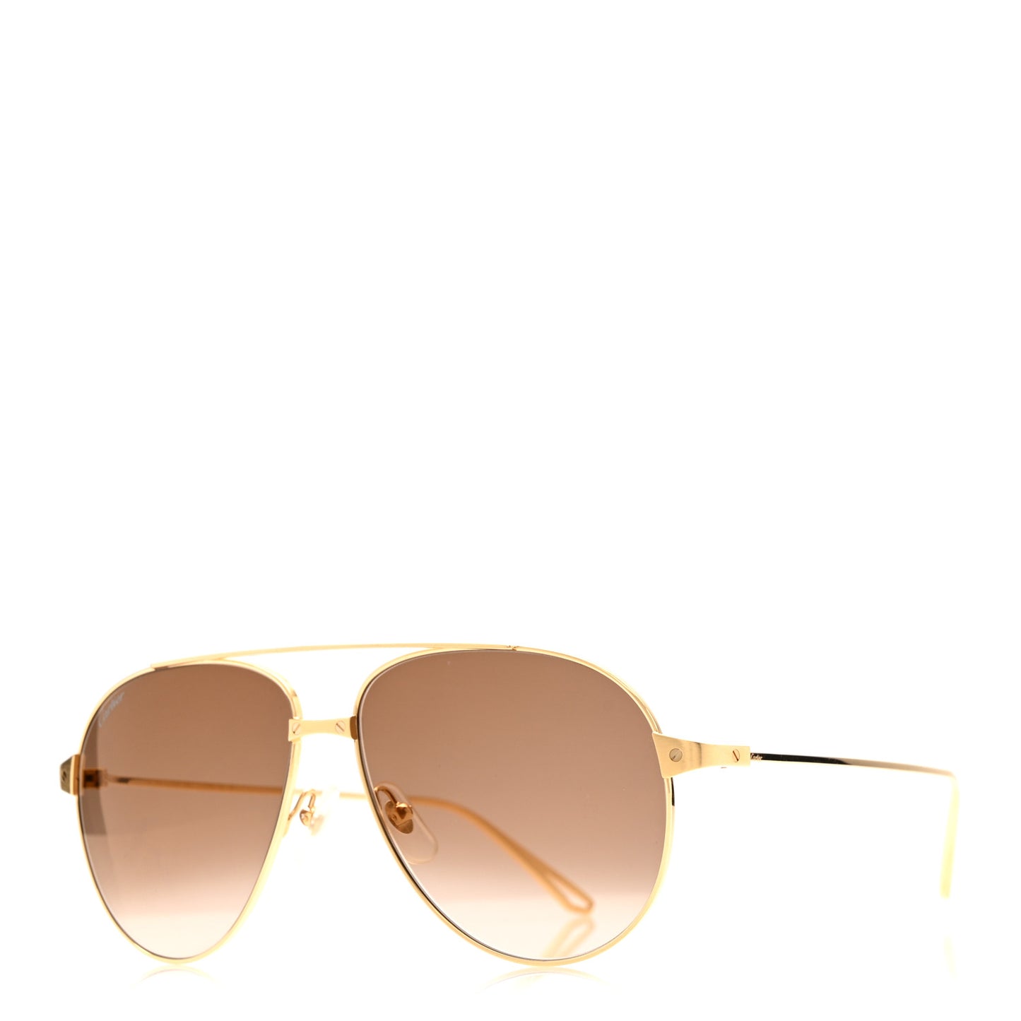 Santos Aviator Sunglasses CT0298S Gold