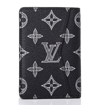 Louis Vuitton Savane Monogram Chapman Rhinoceros Pocket Organizer Encre 2 of 5