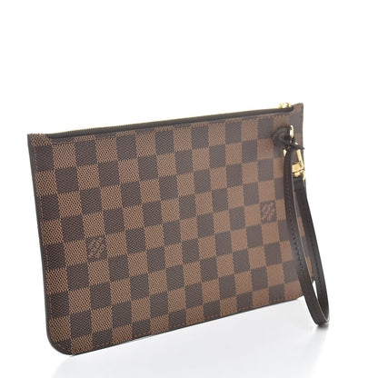 Louis Vuitton Damier Ebene Neverfull MM GM Pochette 3 of 8