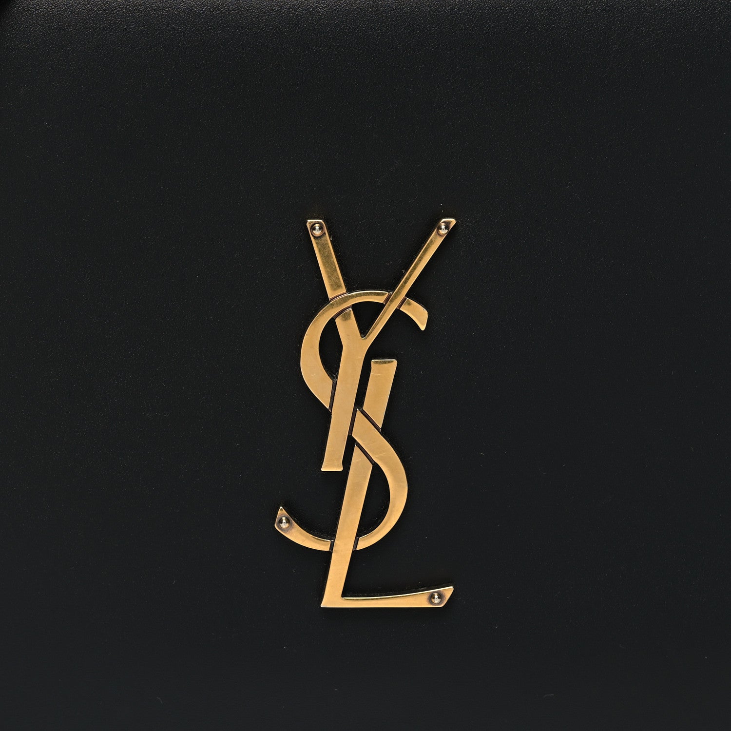 Saint Laurent Calfskin Monogram Small Dylan Shoulder Bag Black 8 of 10