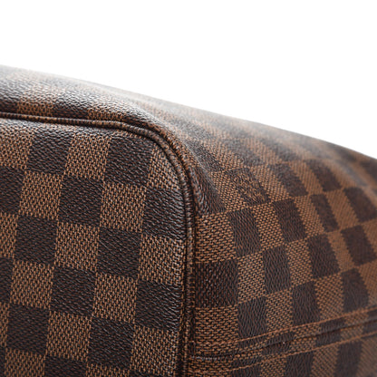 Louis Vuitton Damier Ebene Neo Neverfull MM Rose Ballerine 15 of 17