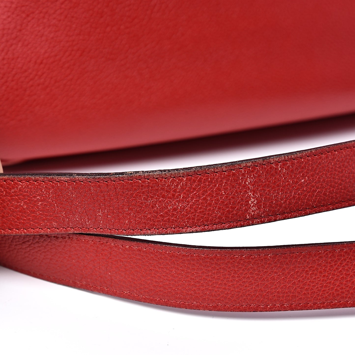 Calfskin Medium Jennifer Crossbody Flame Red