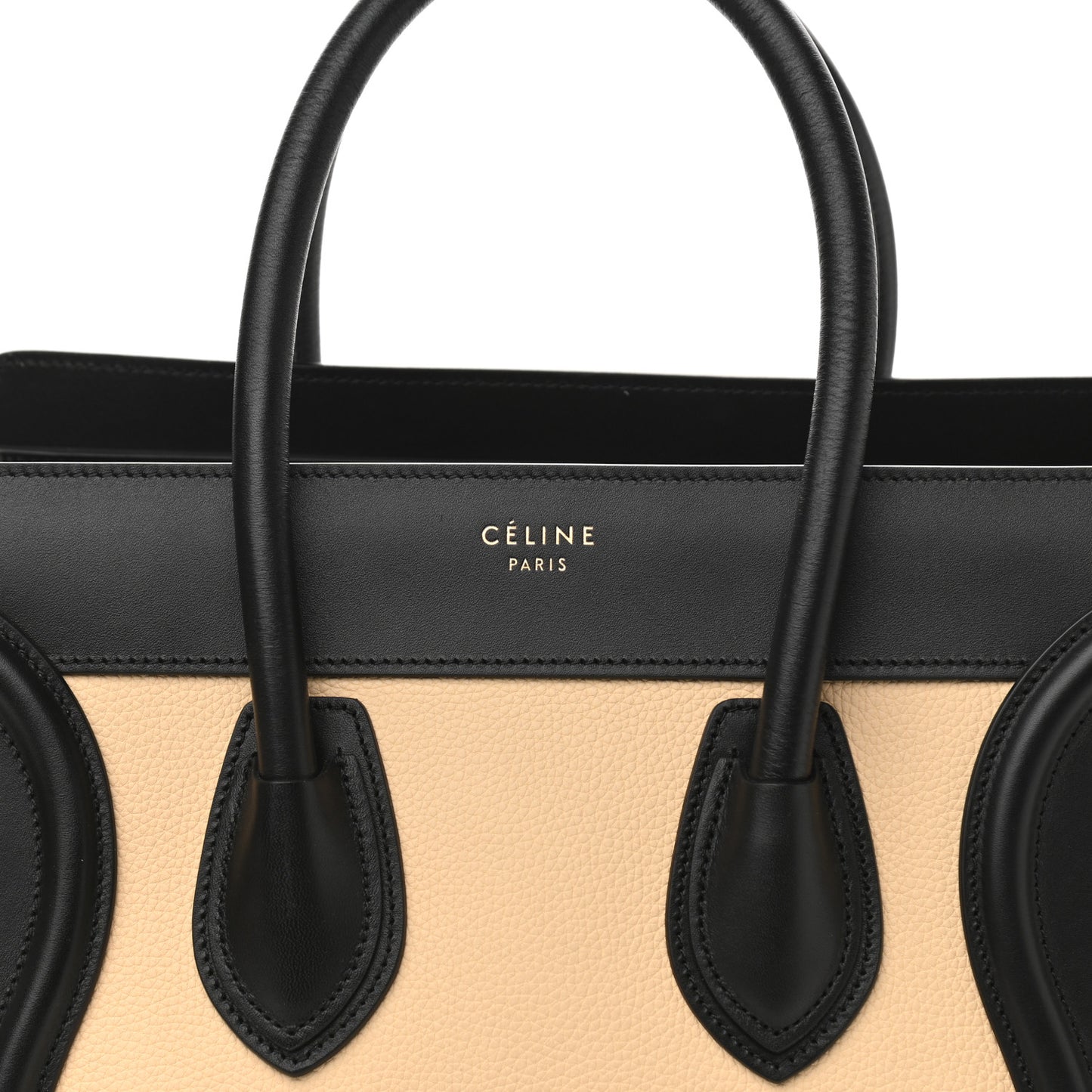 Baby Grained Calfskin Nubuck Micro Tri-Color Luggage