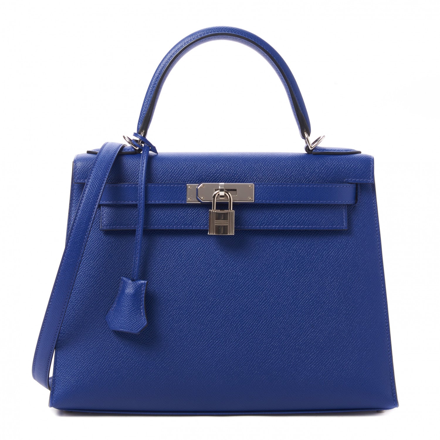 Hermes Epsom Kelly Sellier 28 Bleu Electrique 1 of 32