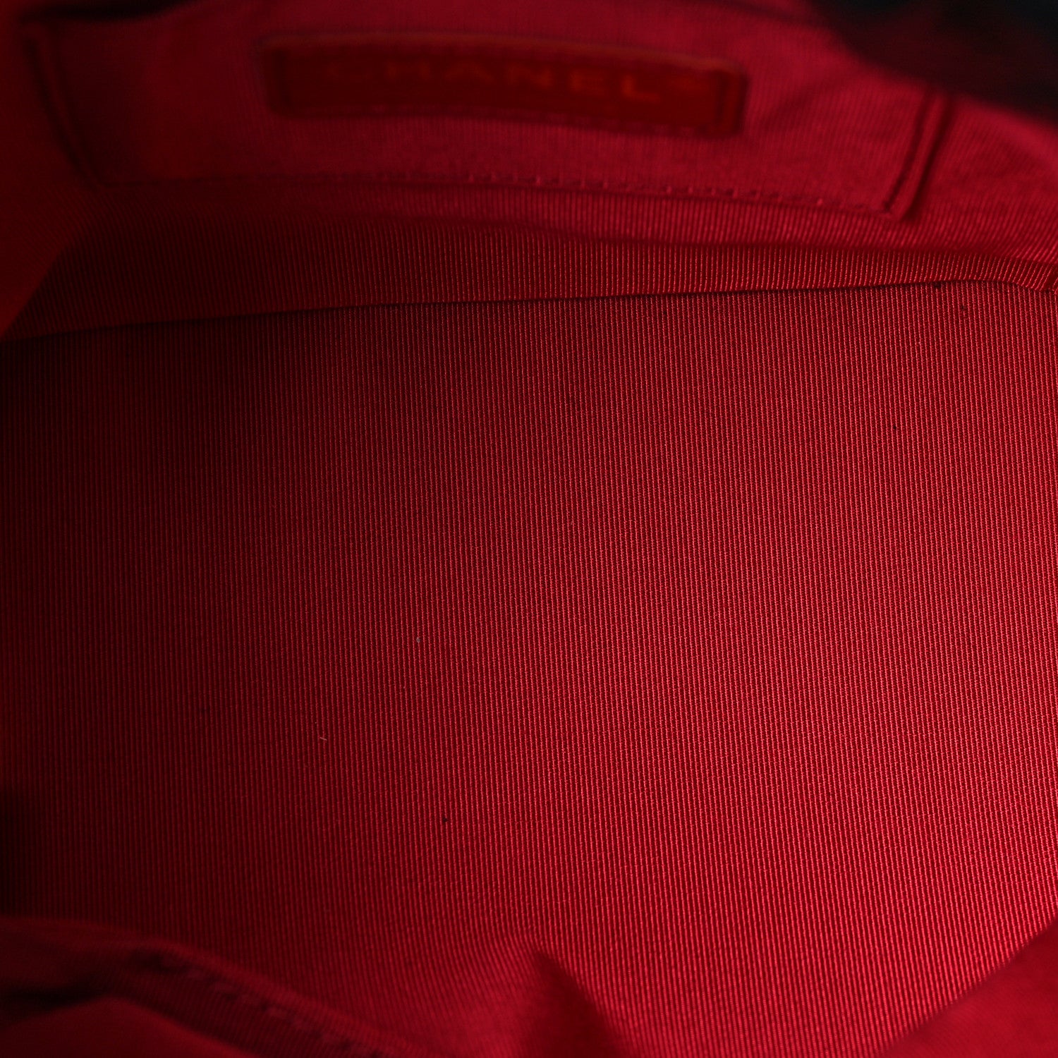 Chanel Lambskin Stitched Drawstring Bag Black 5 of 9