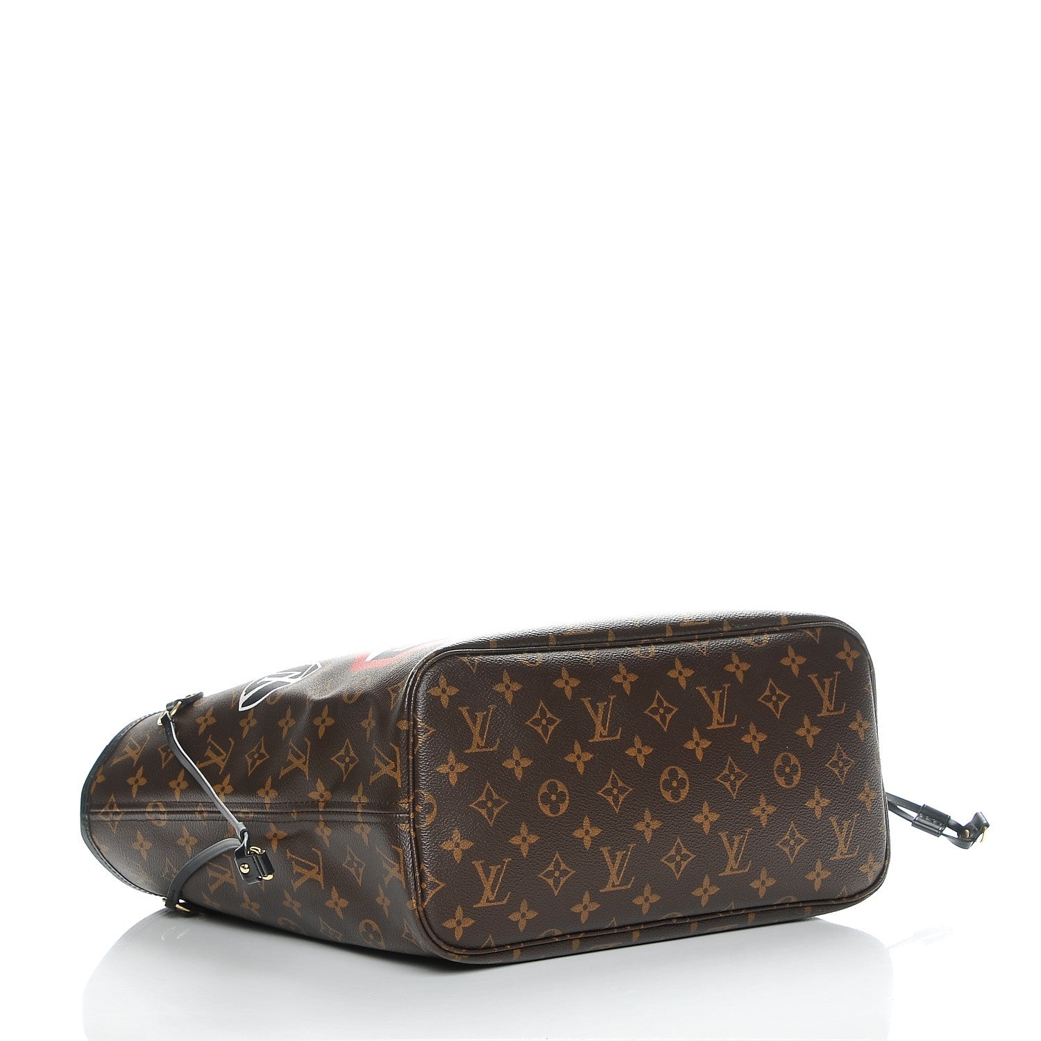 Louis Vuitton Monogram World Tour Neverfull MM 4 of 9