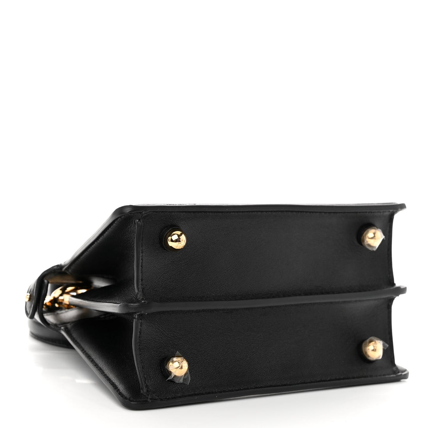 Shiny Nappa Petite Peekaboo I SEE U Satchel Black