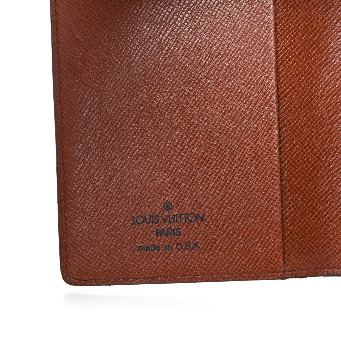 Monogram Mini Agenda Cover