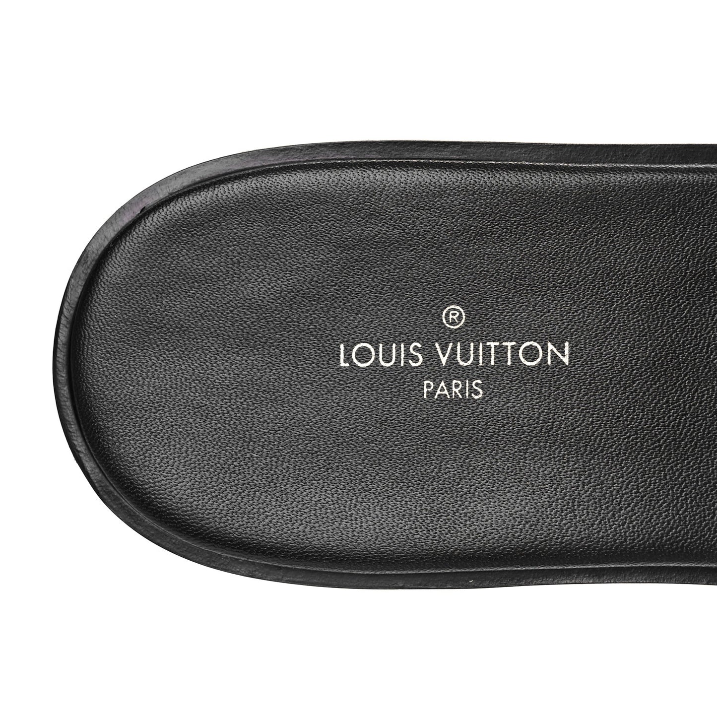 Patent Monogram Lock It Flat Mules 37