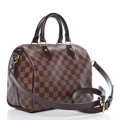 Louis Vuitton Damier Ebene Speedy Bandouliere 25 3 of 8