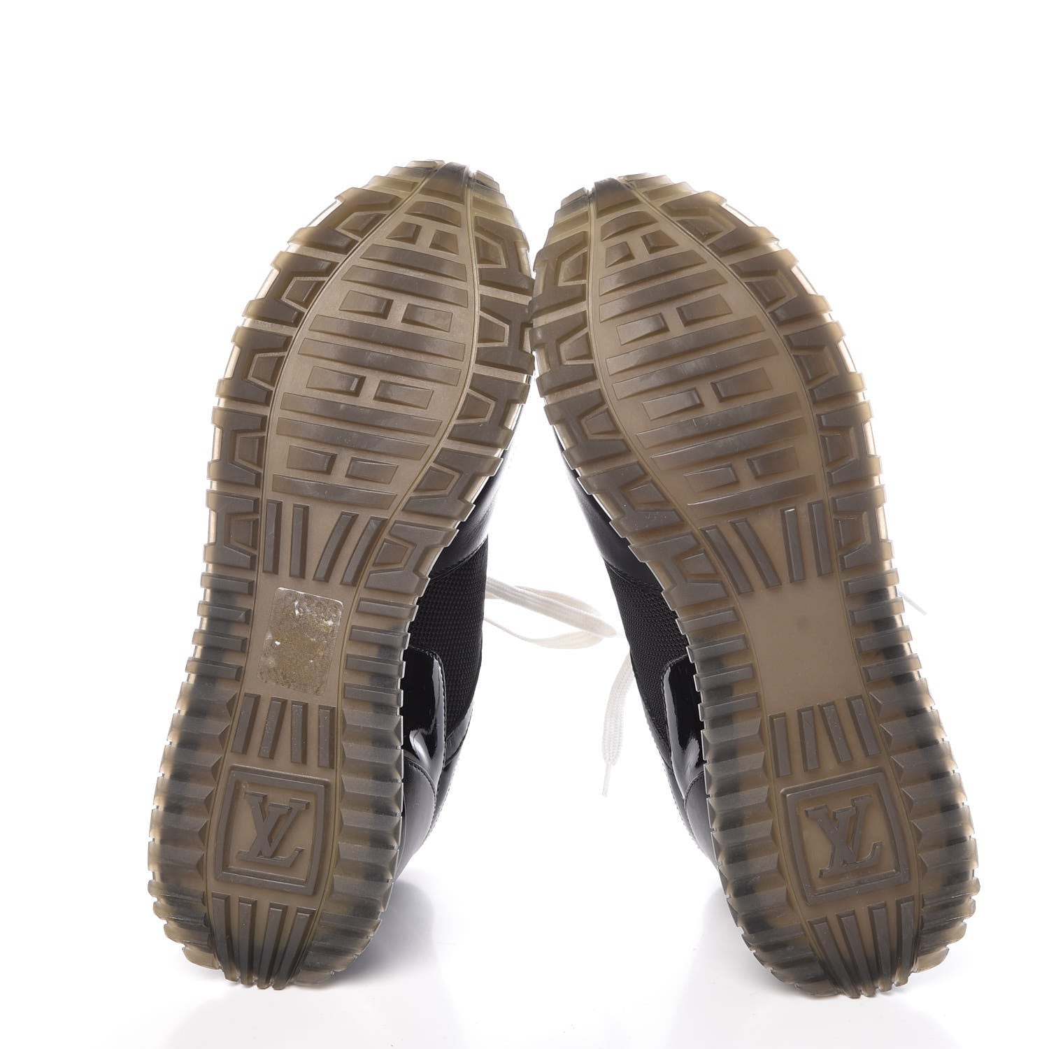 Louis Vuitton Calfskin Run Away Sneakers 36 Black 7 of 9