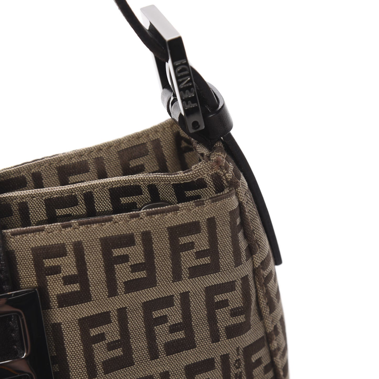 Zucchino Mini Shoulder Bag Dark Brown