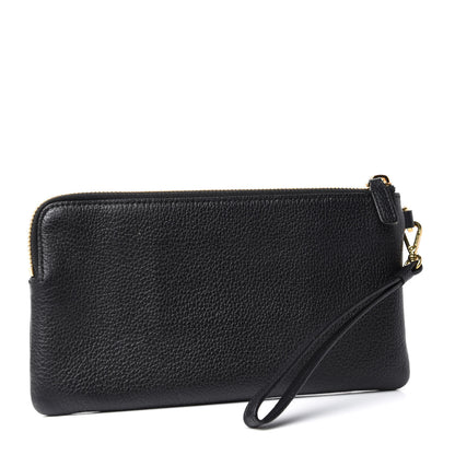 MCM Grained Calfskin Milla Tech Pouch Black 3 of 6