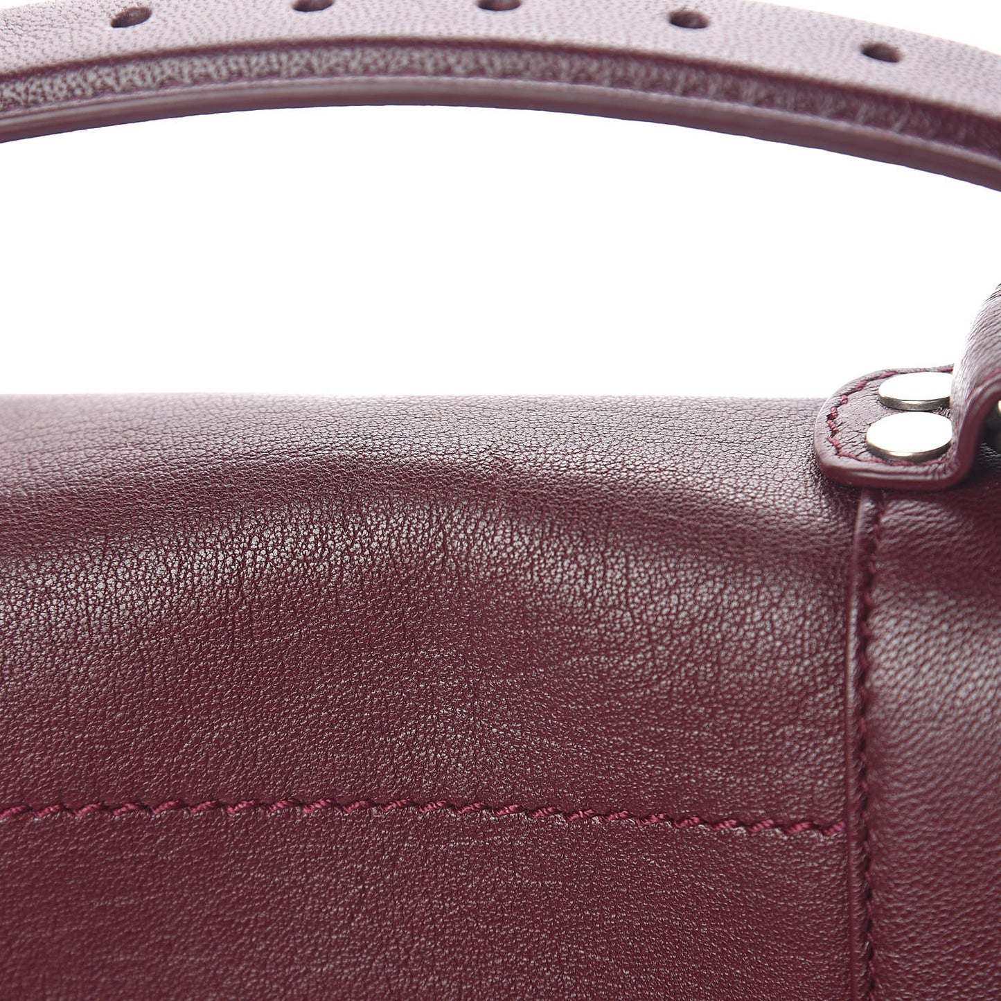 Lambskin Tiny PS1 Satchel Oxblood