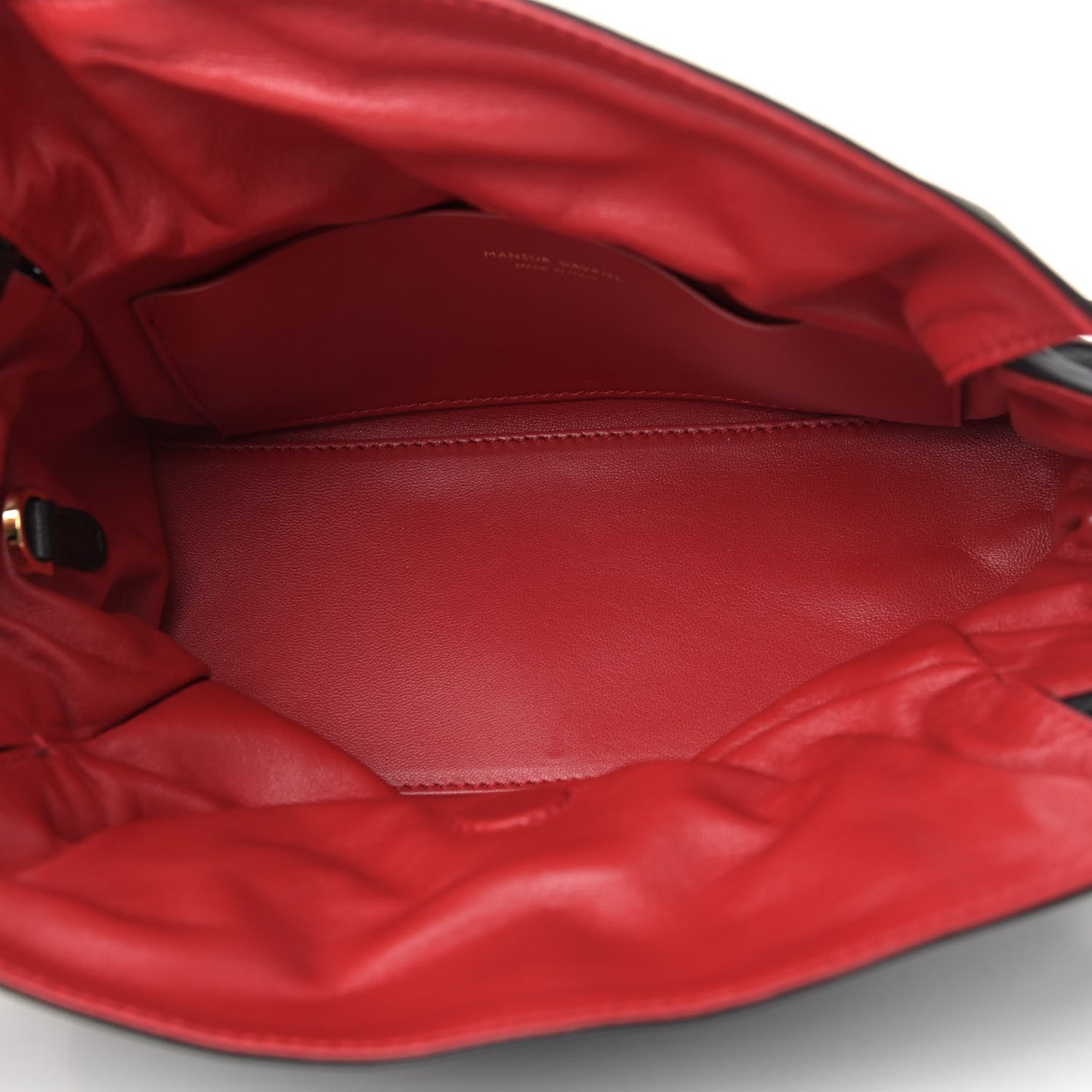 Lambskin Mini Protea Bag Black Flamma
