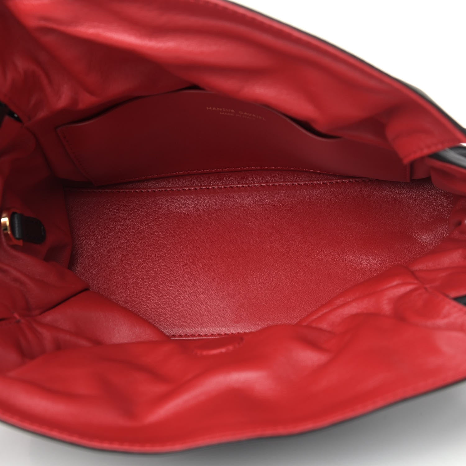 Mansur Gavriel Lambskin Mini Protea Bag Black Flamma 4 of 7