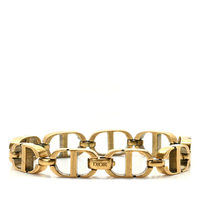 Christian Dior Metal CD Chain Bracelet Gold 1 of 5