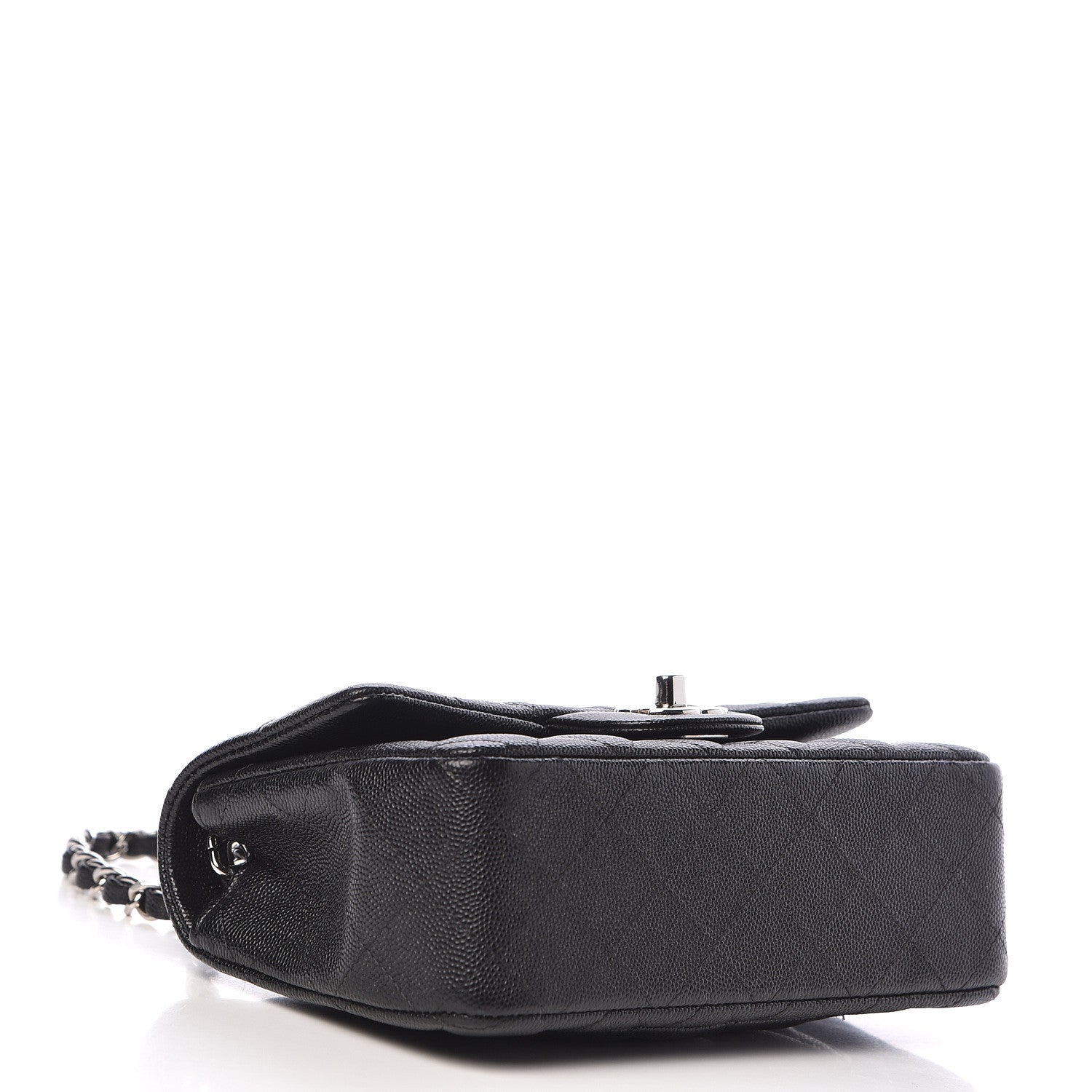 Chanel Caviar Quilted Mini Rectangular Flap Black 4 of 11