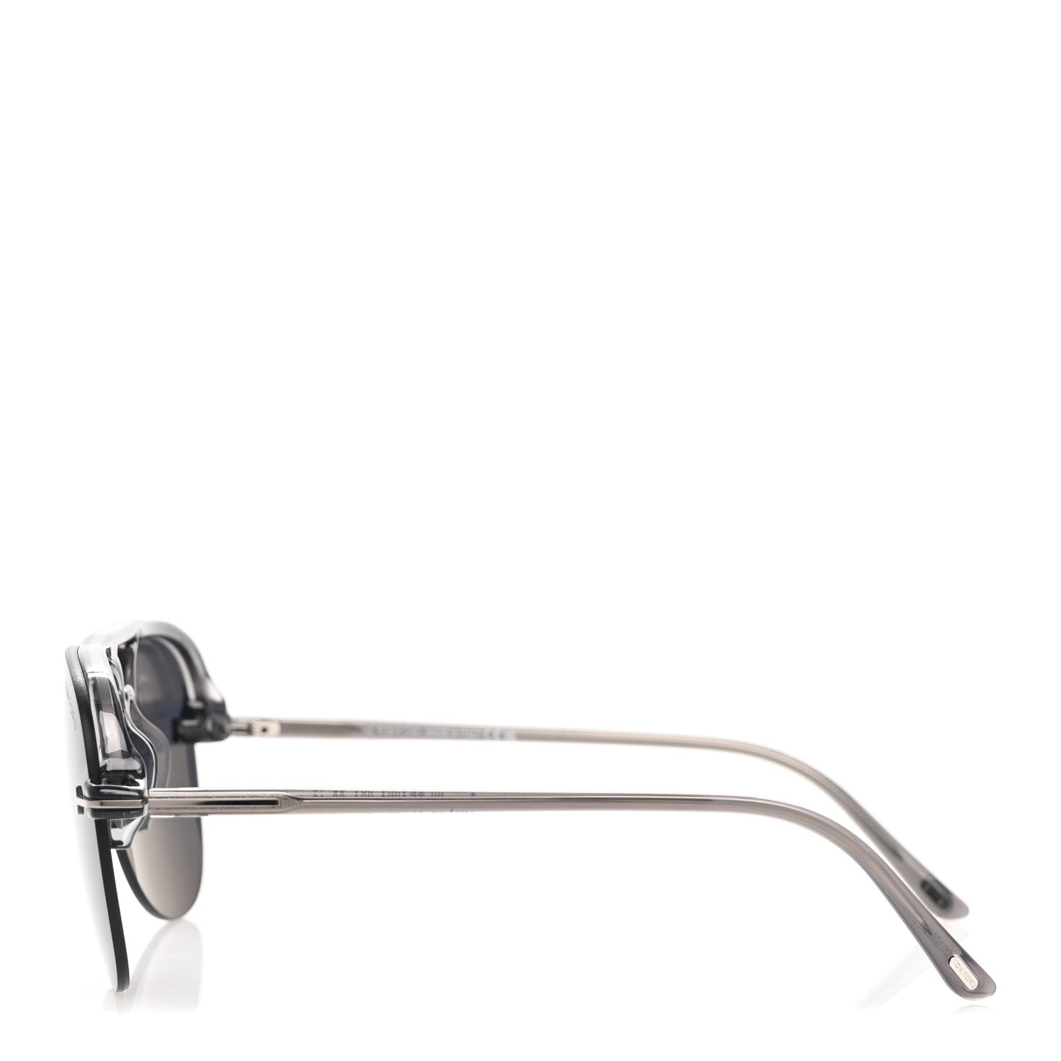 Tom Ford Terry Aviator Sunglasses TF1004 Grey Smoke 3 of 9