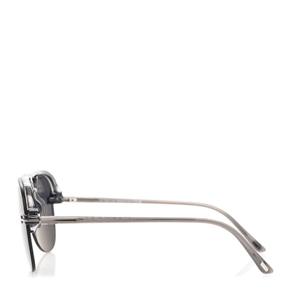 Tom Ford Terry Aviator Sunglasses TF1004 Grey Smoke 3 of 9