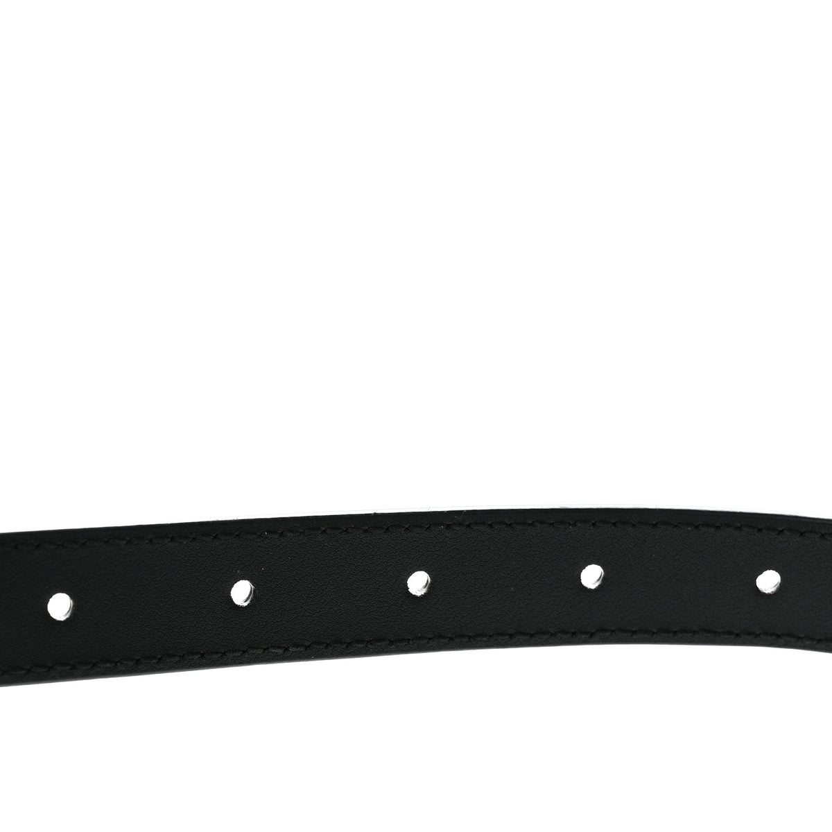 Gucci Calfskin Double G 20mm Belt 80 32 Black 4 of 5