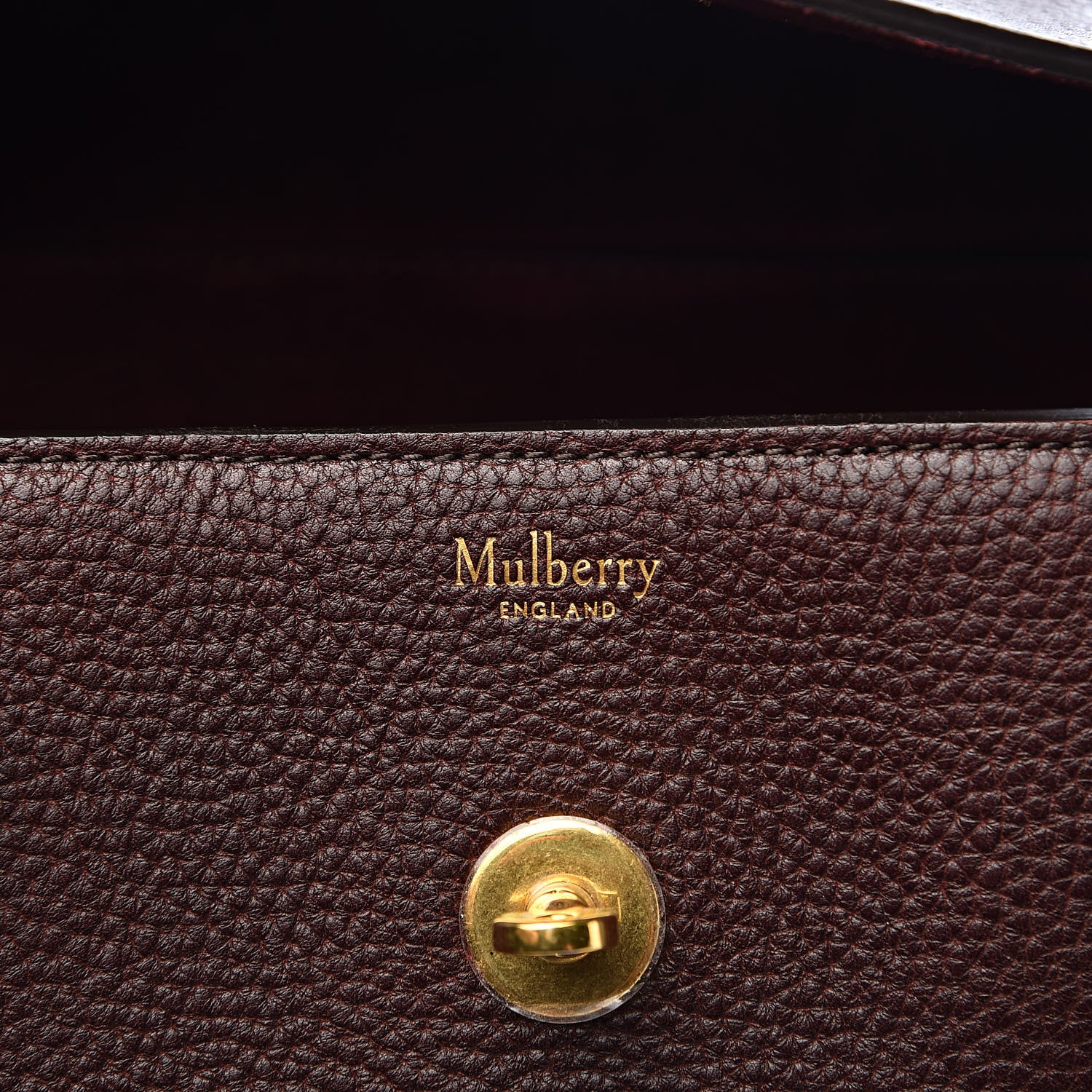 Mulberry Grain Vegetable Tanned Calfskin Bayswater Oxblood 7 of 13
