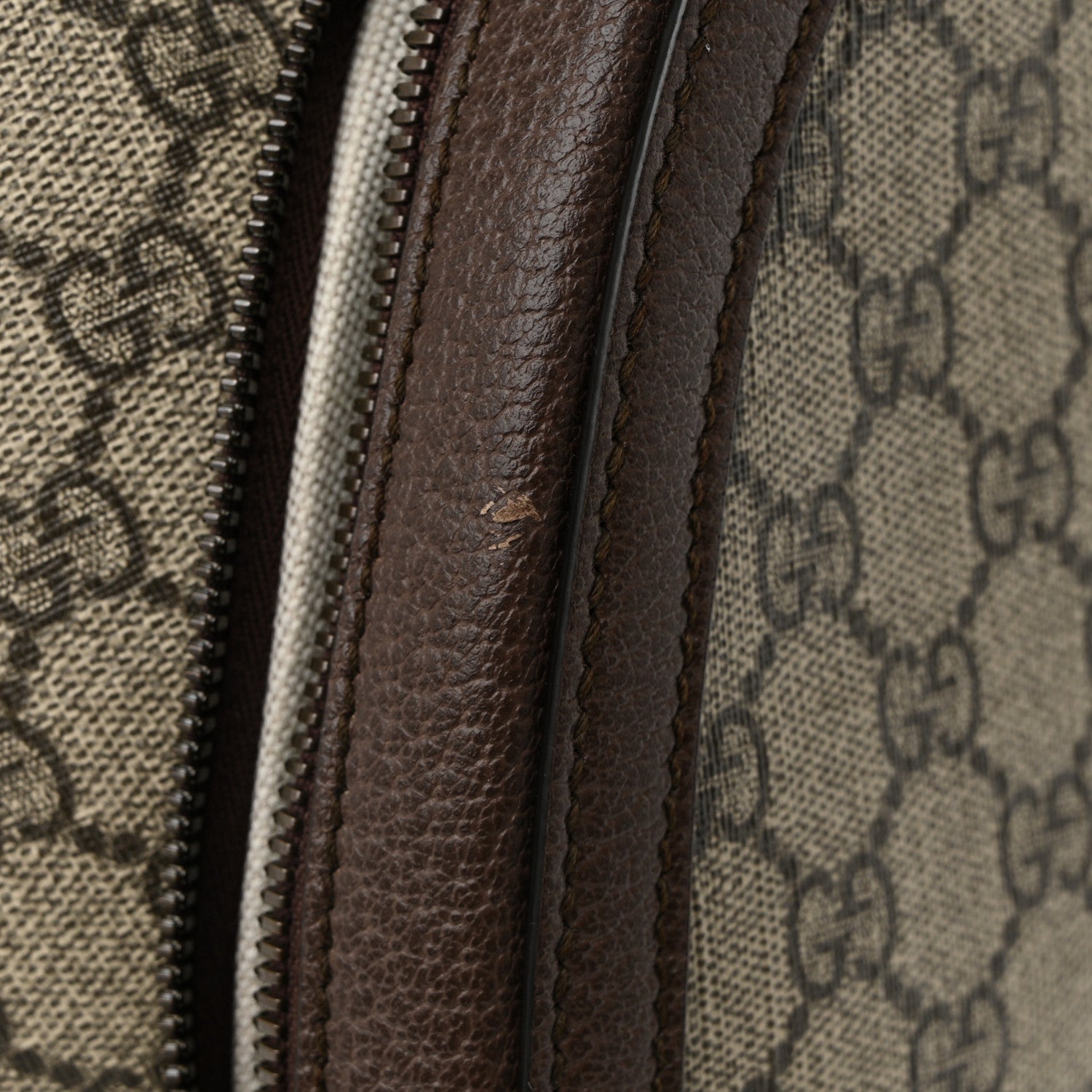 Gucci GG Supreme Monogram Medium Ophidia Day Backpack Brown 11 of 12