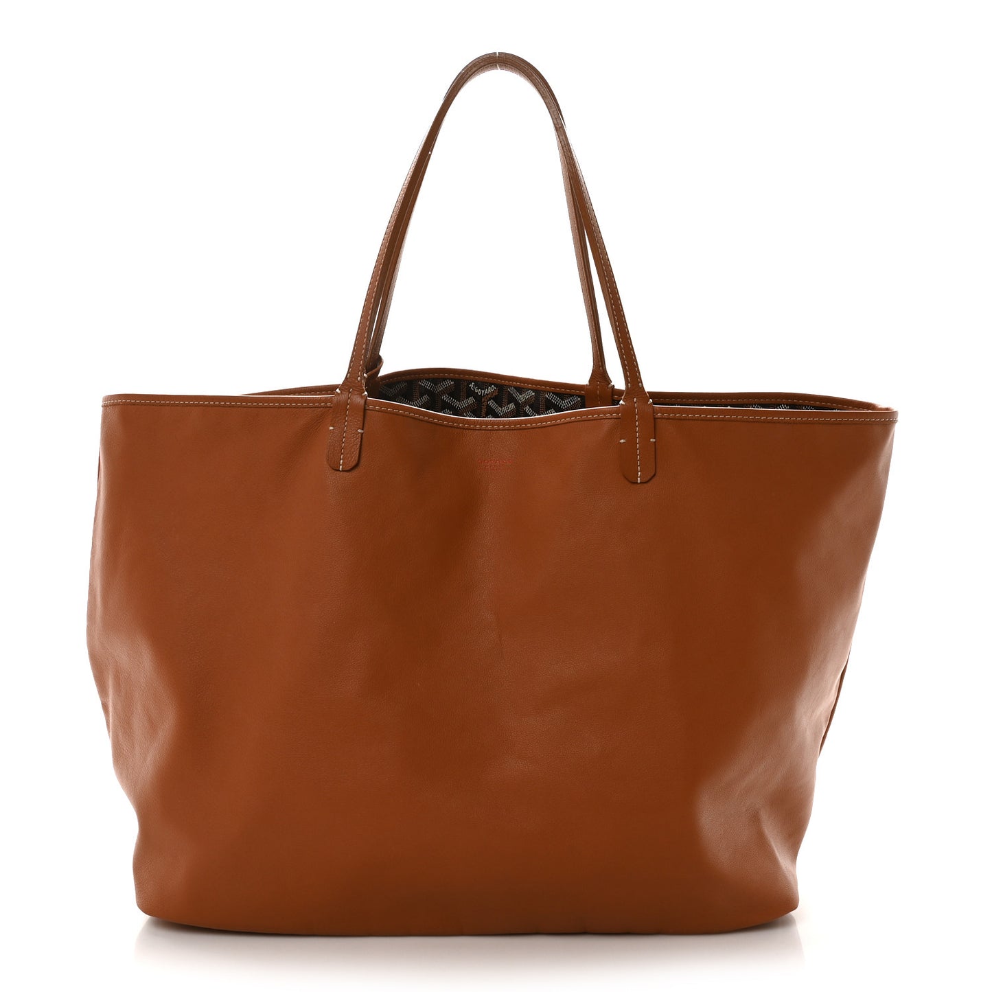 Goyardine Reversible Anjou GM Black Gold