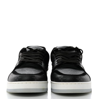 Louis Vuitton Monogram Eclipse Mens LV Trainer Sneakers 8 Black 2 of 9
