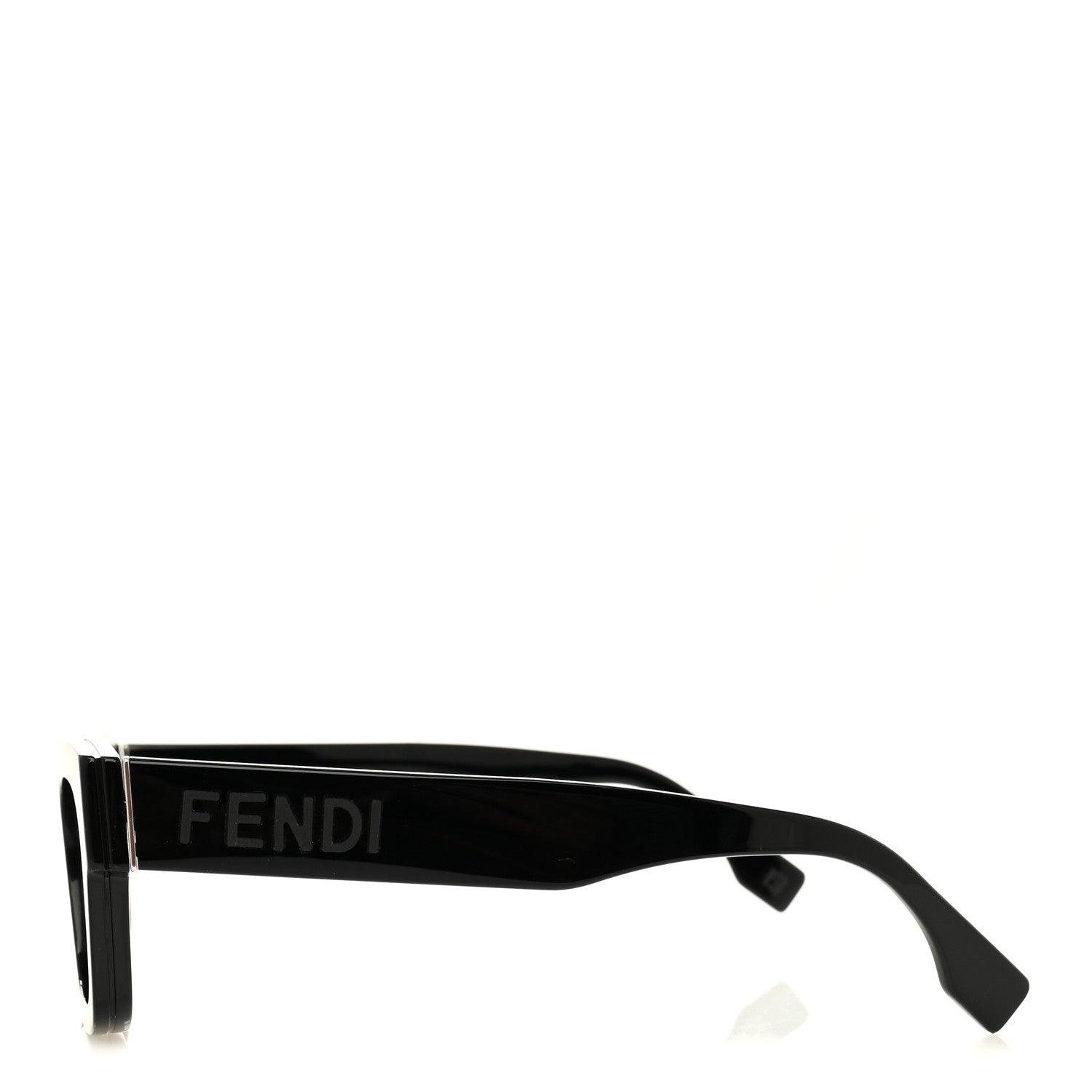 Fendi Acetate Square Sunglasses FE40119I Black 3 of 7