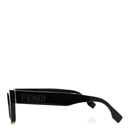 Fendi Acetate Square Sunglasses FE40119I Black 3 of 7