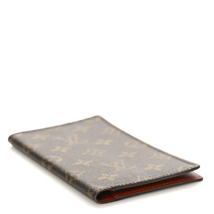 Louis Vuitton Monogram Simple Checkbook Holder Wallet Cover 4 of 8